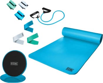Комплект Blue Fitness Bundle из 10 предметов EDX