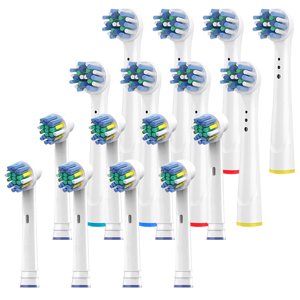 GENKENT Replacement Toothbrush Brush Heads Set for Oral-B - 16 Pcs, Christmas Gifts GENKENT