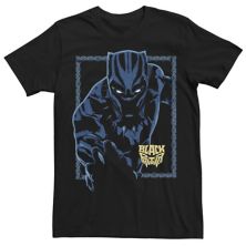 Men's Marvel Wakanda Forever Black Panther Out Of Frame Tee Licensed Character