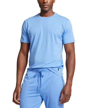 Мужская рубашка для сна из хлопкового джерси Polo Ralph Lauren
