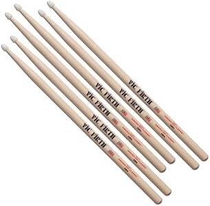 Vic Firth American Classic 5BN Drumsticks - Pack of 3 Pairs Vic Firth