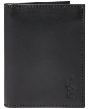 Мужской бумажник из полированной кожи Ralph Lauren