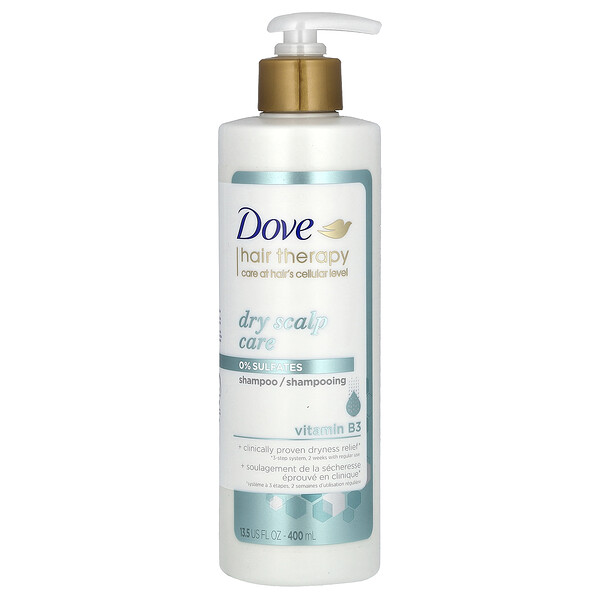Hair Therapy, Шампунь для ухода за сухой кожей головы, 13,5 жидких унций (400 мл) Dove