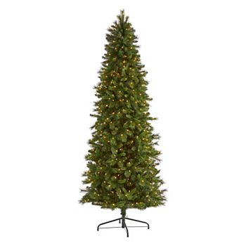 nearly natural 9-ft. Slim West Virginia Mountain Pine Artificial Christmas Tree Nearly Natural