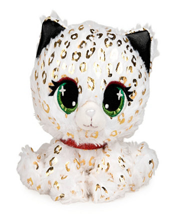 P.Lushes Designer Fashion Pets Limited-Edition 24Kt Carti Snow Leopard Premium Stuffed Animal Soft Plush, 6" Gund®