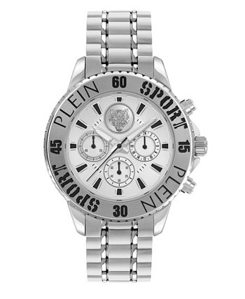 Смарт часы Plein Sport Men's Glam Chrono Chronograph Quartz 44MM Plein Sport