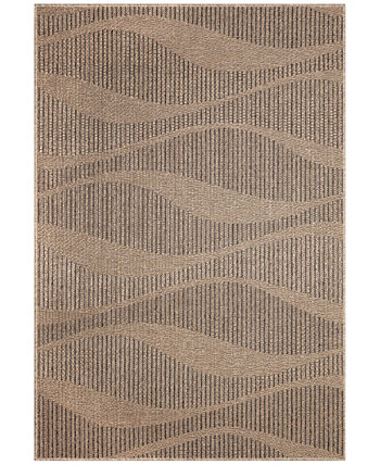 Monaco Wave 5'3"x7'3" Area Rug Liora Manne