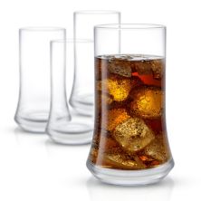 JoyJolt Cosmos Crystal Highball 18.5-oz. 4-pc. Glass Set JoyJolt