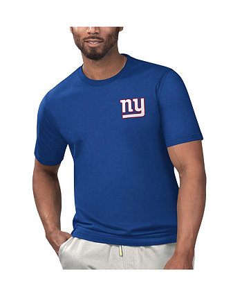 Мужская футболка Royal New York Giants Licensed to Chill Margaritaville