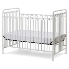 Трансформируемая полноразмерная металлическая кроватка LA Baby Napa 3-в-1 LA Baby