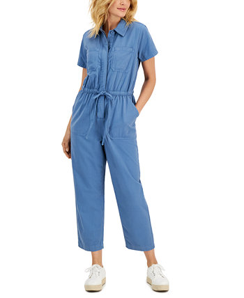 Women's Utility Jumpsuit, Created for Macy's Style & Co