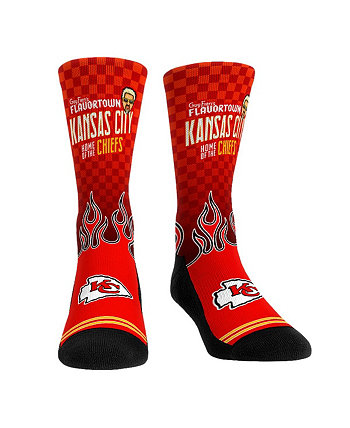 Men's and Women's Socks Kansas City Chiefs NFL x Guy Fieri’s Flavortown Crew Socks Rock 'Em