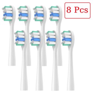 4/8/12/16 Pcs Replacement Brush Heads For usmile Electric Toothbrush Head Deep Clean Type / Soft Bristle Type Toothbrush Head