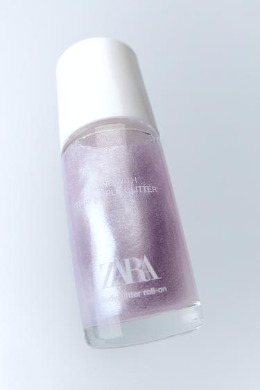 SHINE WITH THE PURPLE GLITTER ZARA