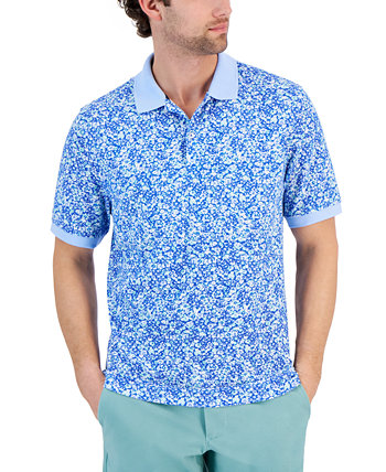 Мужская рубашка-поло Berty с цветочным принтом, созданная для Macy's Club Room