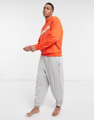 Пижамный комплект со спортивными штанами и спортивными штанами ASOS DESIGN lounge ASOS DESIGN
