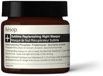 Aesop Sublime Replenishing Night Masque | Overnight Redeemer for Immediate and Sustained Hydration | Enhanced with Vitamins B, C, E and F | 2.1 Oz Aesop