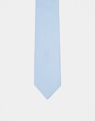 Узкий галстук пастельно-синего цвета ASOS DESIGN ASOS DESIGN