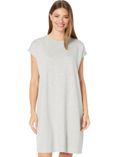 Платье Eileen Fisher из органического хлопка и Tencel с короткими рукавами и свободным кроем Eileen Fisher