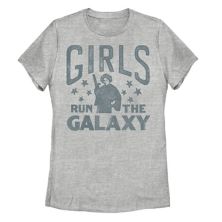 Футболка Juniors Princess Leia Girls Run The Galaxy Star Wars Star Wars