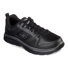 Мужская рабочая обувь с противоскользящим покрытием Skechers Work® Relaxed Fit Flex Advantage SKECHERS Work