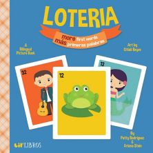 Lil' Libros Loteria: Еще первые слова / Настольная книга Más Primeras Palabras Lil' Libros