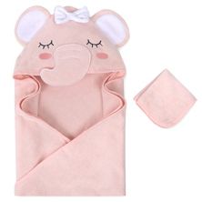 Комплект полотенец и мочалок с капюшоном Baby Essentials Baby Essentials