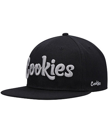 Мужская черная кепка с логотипом Original Mint Solid Logo Snapback Cookies