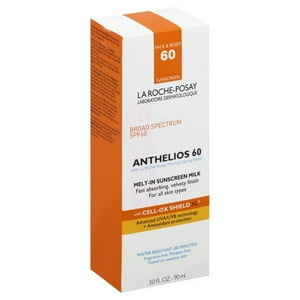 La Roche-Posay Anthelios Melt-In Milk Sunscreen SPF60 for Body and Face 3.0 fl. oz. (90ml) La Roche-Posay