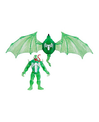 Marvel Epic Hero Series Web Splashers Green Symbiotic Hydro Wing Blast SPIDERMAN