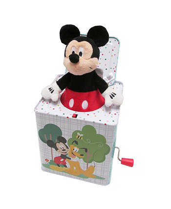 Mickey Mouse Jack-in-the-Box - Plays "Mickey Mouse March" KIDS PREFERRED