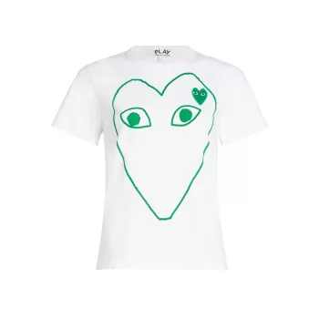 Heart Logo Graphic T-Shirt Comme des Garcons