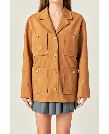 Women's SUEDE JACKET English Factory