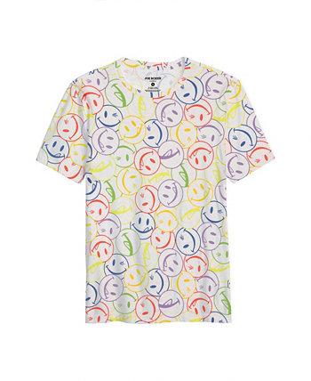 Мужская супермягкая футболка с круглым вырезом Rainbow Licky JOE BOXER