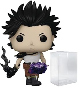 POP Anime: Black Clover - Yami Funko Vinyl Figure (Bundled with Compatible Box Protector Case), Multicolor, 3.75 inches POP