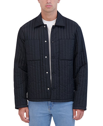 Мужской Пуховик Hudson Slim-Fit Vertical Quilted Hudson