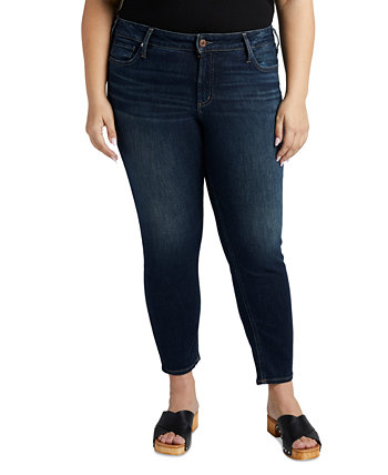 Укороченные джинсы больших размеров Elyse Silver Jeans Co.
