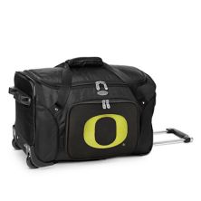 Denco Oregon Ducks 22-Inch Wheeled Duffel Bag Denco