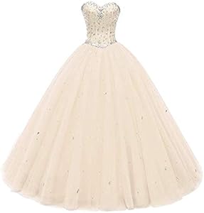 Женское Вечернее платье Likedpage Sweetheart Ball Gown Tulle Quinceanera Likedpage