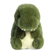 Aurora Mini Green Rolly Pet 5&#34; Rawr T-Rex Round Stuffed Animal Aurora