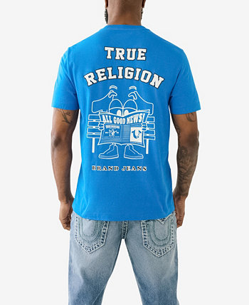 Мужские футболки Shoey News с коротким рукавом True Religion