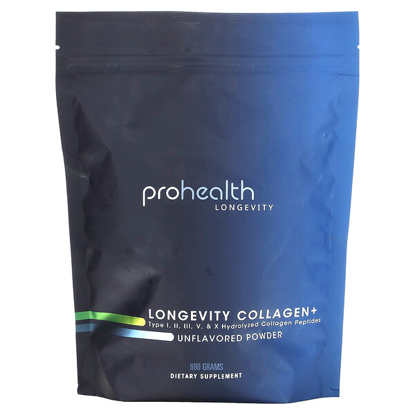 Longevity Collagen+, без ароматизаторов, 690 г ProHealth Longevity