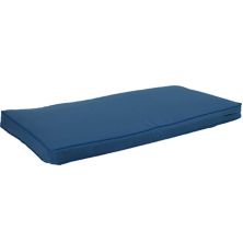 Подушка для скамьи Sunnydaze Indoor/Outdoor из олефина — 41 x 18 дюймов — синяя Sunnydaze Decor
