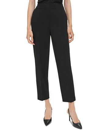 Укороченные брюки средней посадки с эластичной спинкой Petite Calvin Klein