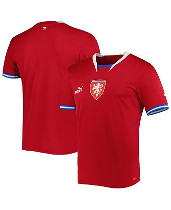 Мужская красная домашняя копия футболки сборной Чехии 2022/23 PUMA