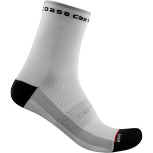 Чулки Castelli Rosso Corsa 11 с компрессионным бандажом и влагоотводящей тканью Castelli