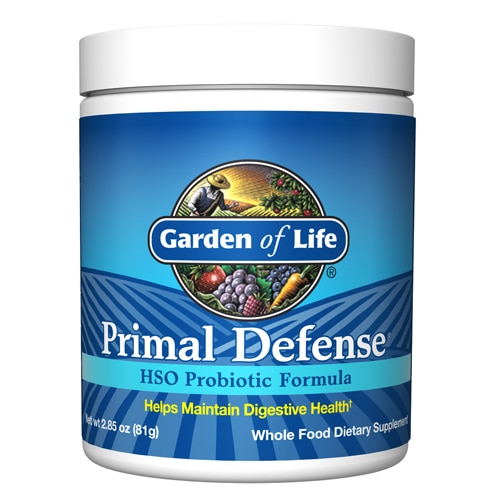 Пробиотическая формула Garden of Life Primal Defense® HSO™ — 2,85 унции Garden of Life