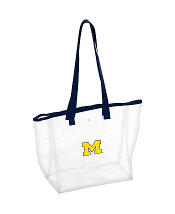 Женская прозрачная большая сумка Michigan Wolverines Stadium Logo Brand