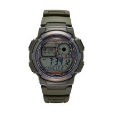 Мужские часы с цифровым хронографом Casio World Time - AE1000W-3AVCF Casio