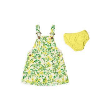 Детские &amp; Солнечное платье для маленькой девочки Ditsy &amp;amp;amp;amp;amp;amp; трусики Dotty Dungarees X Alice + Olivia